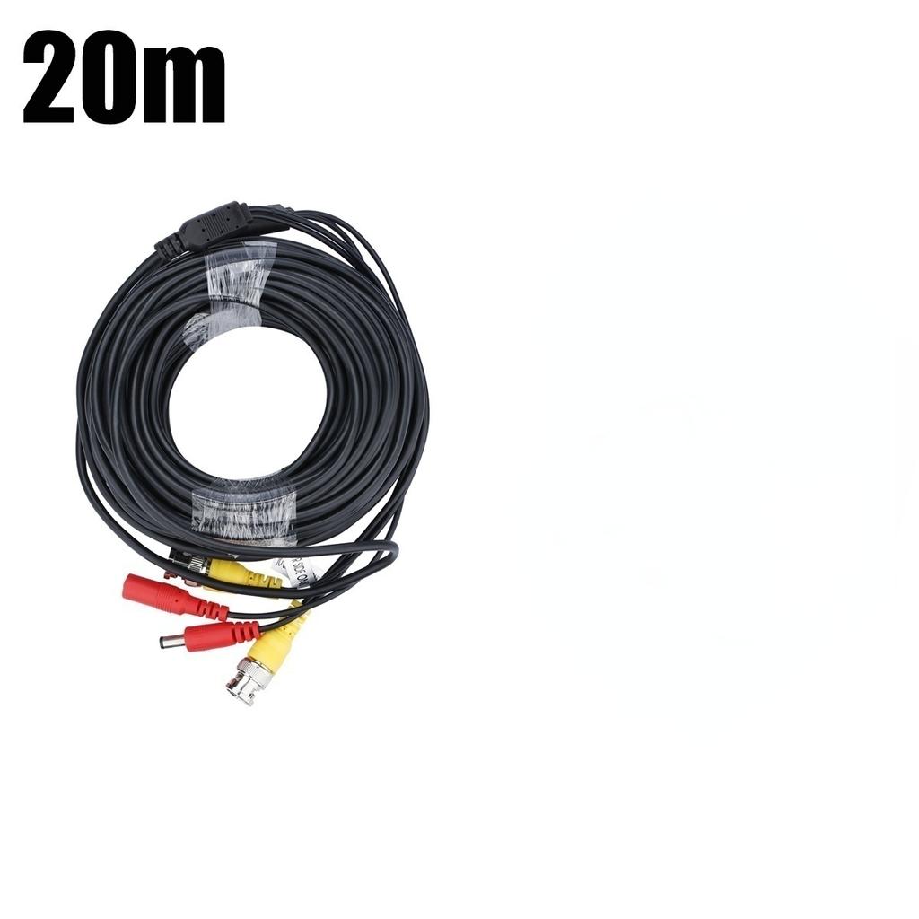 5/10/15/20/30/40/50 Meters BNC Video Power Cable Security Camera Wire Cord for Surveillance CCTV DVR Surveillance System