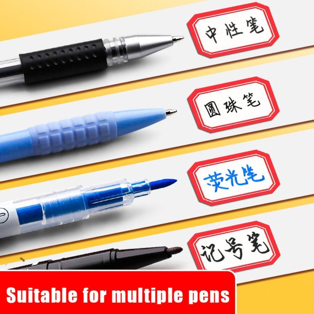 50 листов Цветные наклейки для этикеток Рукописная маркировка цены Клейкая бумага Самоклеящаяся этикеточная бумага Дом