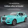 Масштаб 1/32 Rolls Cullinan SUV Сплав Модель Роскошного Автомобиля Литой Металлический Игрушечный Транспорт Модель Автомобиля Звуковая и Световая Симуляция Детский Подарок