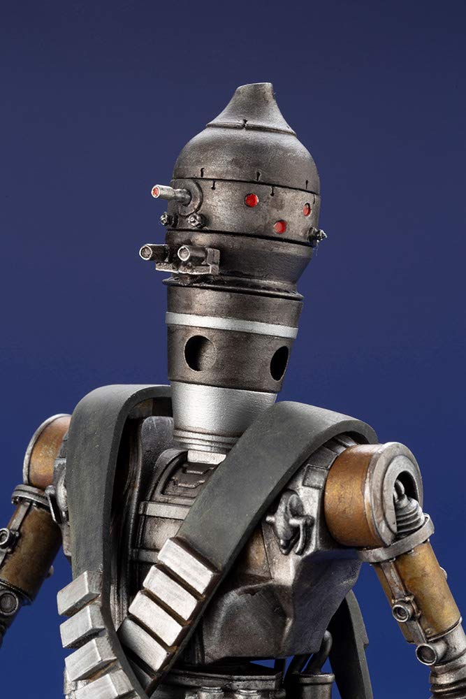 Фигурка STAR WARS из ПВХ, окрашенная, простая в сборке, ARTFX+ IG-11 1/10