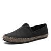 2024 High Quality Espadrilles  Footwear Men's Flat Canvas Shoes Hemp Lazy Flats for Men Moccasins Male Loafers Driving Shoes New 2024