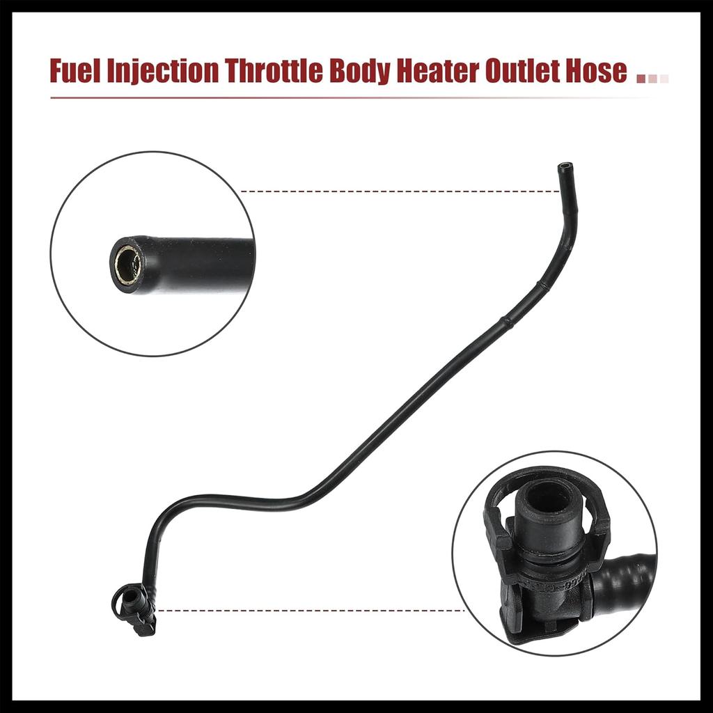 1 Set Engine Throttle Body Heater Inlet Outlet Pipe Hose Fit for Chevy Cruze 2011-2015 for Chevy Sonic 2012-2018 1.8L 55569809 55579102 Durable