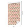 Retro pattern wallpaper for living room and bedroom 50x1000