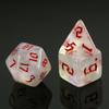 DND Dice RPG Dice Удивительные цвета, смешивание, фэнтези, эффект звездного света, уникальные стили ретро-шрифтов для карточных игр