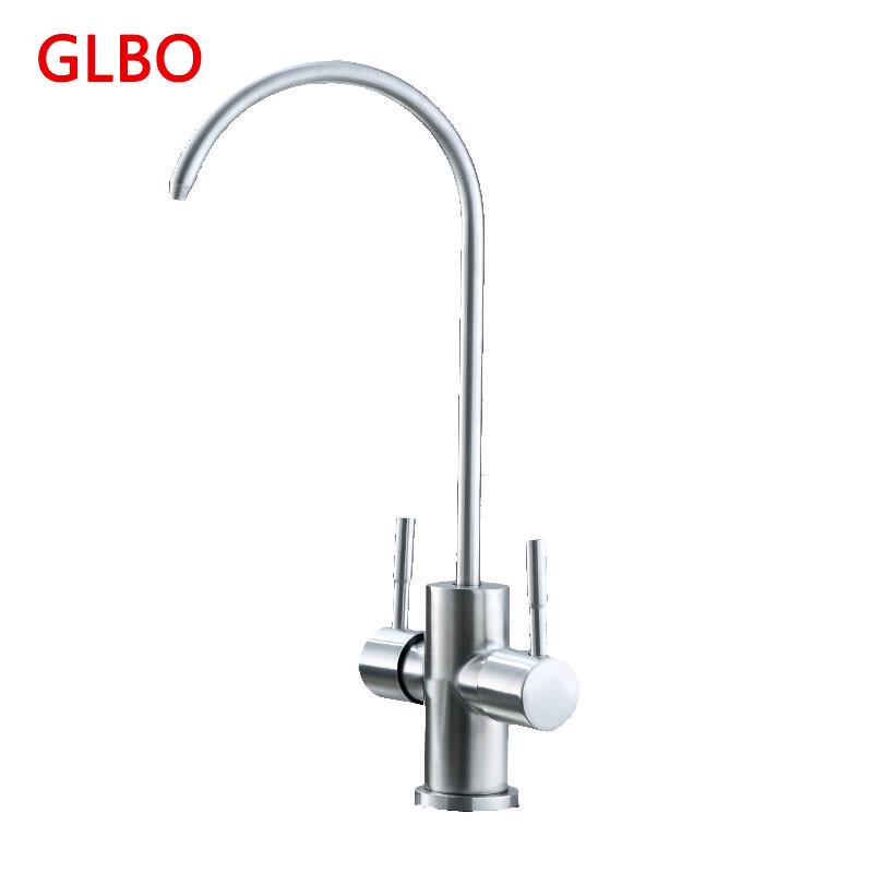 Кран-фильтр для воды GLBO из нержавеющей стали 304