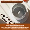 2 In 1 Self Stirring Coffee Mug 55 Celsius /131 Fahrenheit Constant Temperature Cup Warmer 10W Magnetic Self Stirring