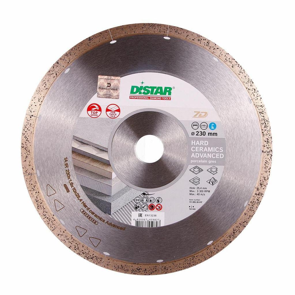 Distar Hard Ceramics Advanced Diamond Disc 230 X 1.6 X 10 X 25.4