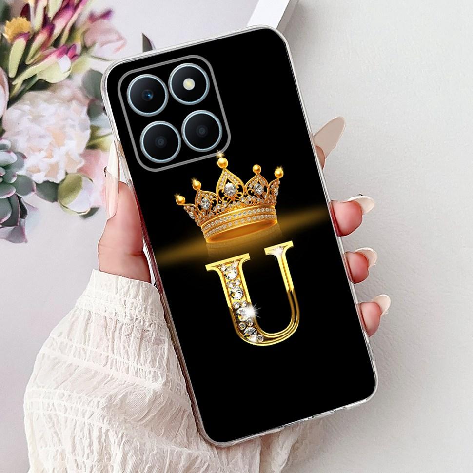 Чехол для Honor X6a Чехлы Модные Буквы Мягкий Тонкий Чехол для Телефона Для Honor X6a X6B X 6A 4G WDY-LX1 WDY-LX2 Задняя Крышка