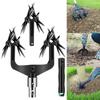 Ручной садовый культиватор для газона Съемный рыхлитель почвы Эффективные ручные аэраторы Трава