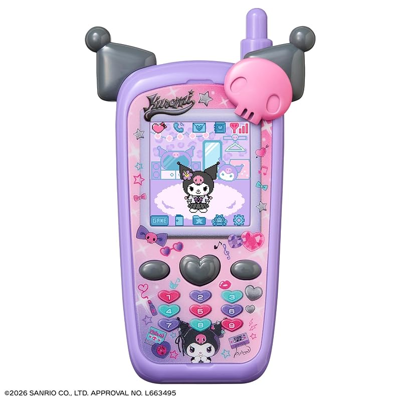 [Bandai] Zutto x 2 Nakayoshi Keitai Персонажи Sanrio Версия KUROMI. Рекомендуемый возраст: 6 лет и старше