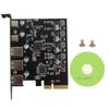 Карта расширения PCIE to Type C 20 Гбит/с Super Speed USB3.2 Gen2 PCI Express Host Card для Windows 7 8