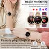 2025 Fashion Luxury Gold Women Smart Watch Heart Rate Blood Oxygen Sleep Monitoring Diamond Bracelet Bluetooth Call Smartwatch Ladies