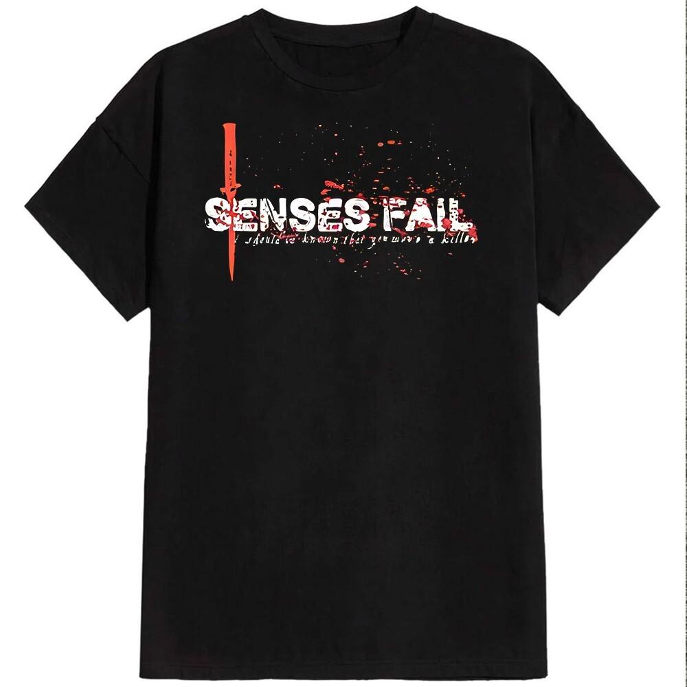 Новая Унисекс Футболка Senses Fail Унисекс Все Размеры 9D603
