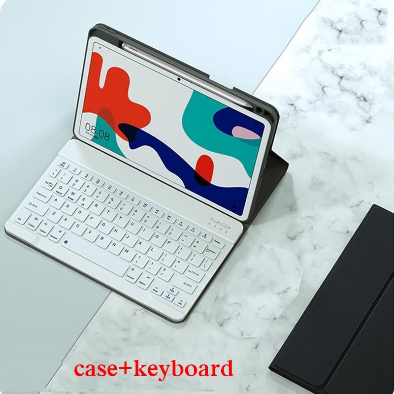 Чехол с клавиатурой Bluetooth для Huawei Matepad T10S T10 Pro 10,8 Matepad 10,4 11 M6 10,8, умный флип-чехол из искусственной кожи с держателем для карандашей
