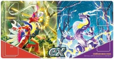 POKEMON Резиновый игровой коврик для карт Коллоидон/Мирайдон