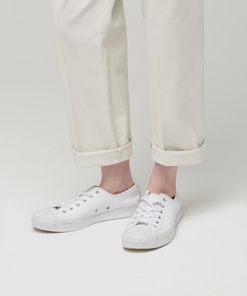 MUSINSA STANDARD WOMAN Женские зауженные брюки чинос [Кремовый]