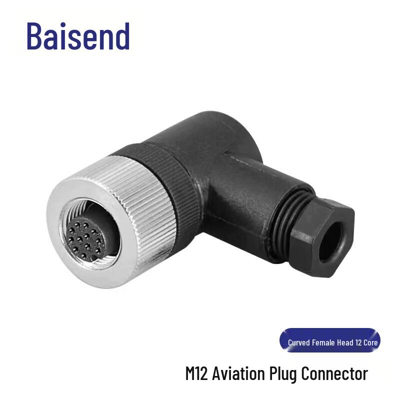 BOSENDE M12 Waterproof Solderless Aviation Sensor Connector