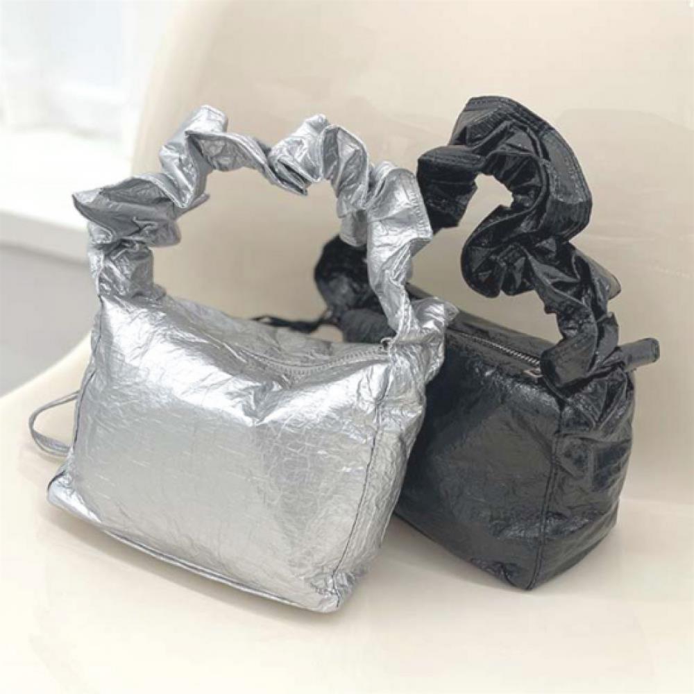 New Arrivals Open Run Mini Strap Shoulder Tote Bag With Unique Gloss