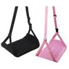 Removable Pad Airplane Foot Hammock Adjustable Strap Portable Desk Footrest  Airline