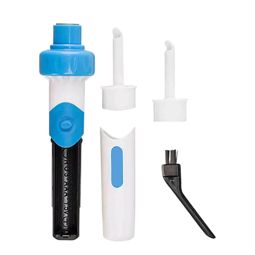 Электрический беспроводной безопасный вибрационный безболезненный очиститель ушей Силиконовый набор инструментов-ложечек для ушей Инструмент для удаления ушной серы для взрослых и детей