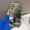 Hunting Animal and Fishing Man Case For Oppo A76 A16 A96 A17 A18 A60 A80 A40 A38 A58 A78 A98 A94 A74 A54 A15 A57 A77 A5 Pro