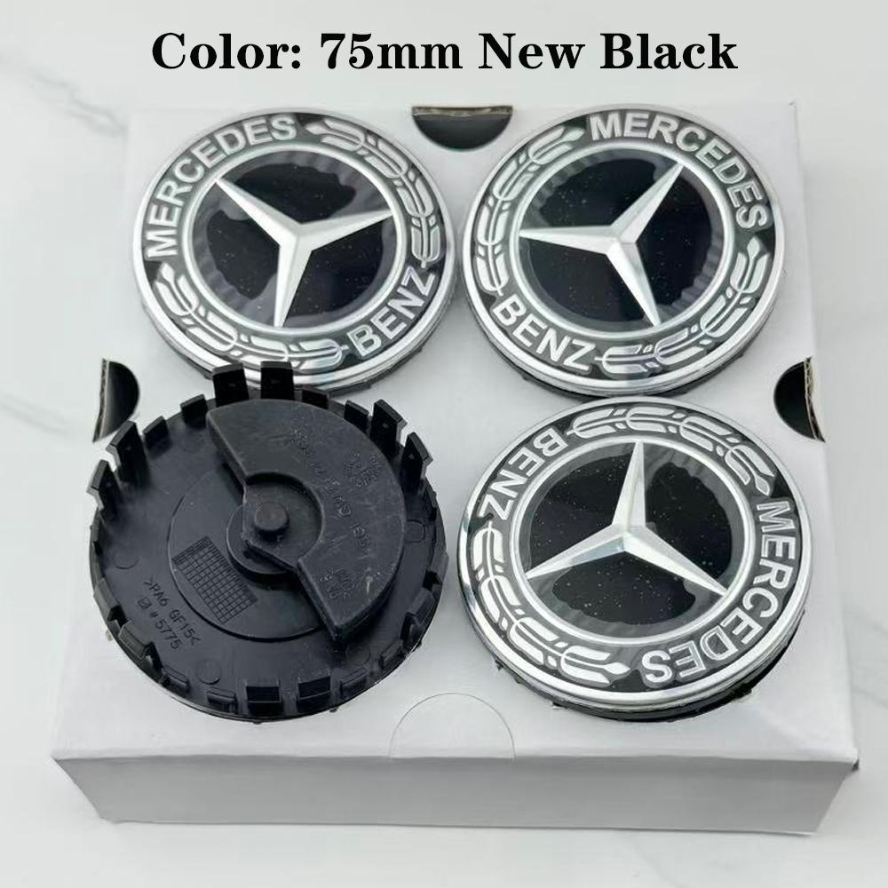 BETI1 для Mercedes Benz C E A B S-класса GLE GLA GLB GLC GLS AMG W203 W204 W205 W176 W177 4 шт. 75 мм Плавающие центральные колпачки ступиц колес