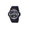 Серия с двойным дисплеем LCD/Стрелки Серия G-SHOCK Элегантный Повседневный Универсальный Классический Двойной Дисплей Стрелки 3D Циферблат Спортивный Водонепроницаемый Кварц GAS-100-1A