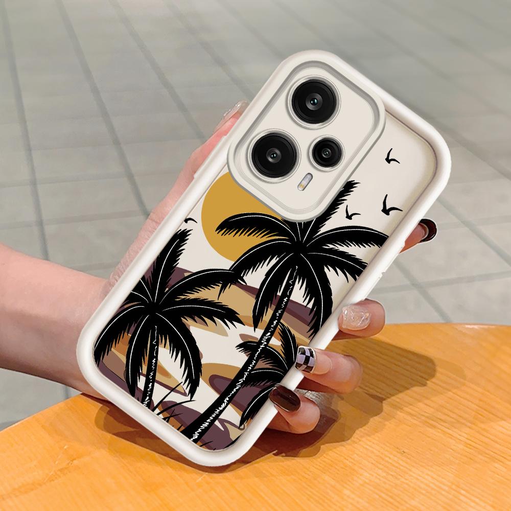 Мягкий силиконовый квадратный чехол с рисунком лестницы для телефона, полное покрытие, противоударный защитный резиновый чехол для камеры для Xiaomi Redmi