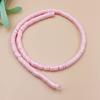 Pearlescent Powder Fashion Necklace DIY 6mm 350PCS 1 String Spacer Beads Bracelets Loose Beads 12Colors For Jewelry Making Polymer Clay  Beads