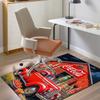 Christmas gift Halloween themed cola beverage Coca Cola carpet is suitable for living room and bedroom doormats office balcony decorative carpet V3