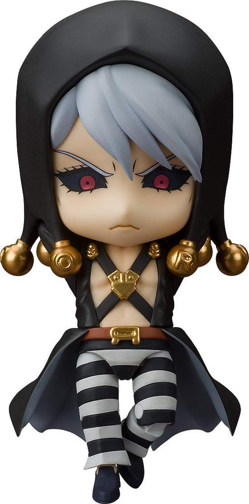 Nendoroid TV Anime Bizarre Adventure Golden Risotto Neero Plastic Painted Movable Figure Resale "JoJo's Wind" Non-Scale
