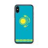 Coque iPhone - Kazakhstan - Drapeau Officiel - Souple - Multicolore - Compatible iPhone XS