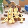 Cute Cute Fruit Long Legs Big Banana Small Pendant Plush Toy Doll Bag Hanging Keychain Doll