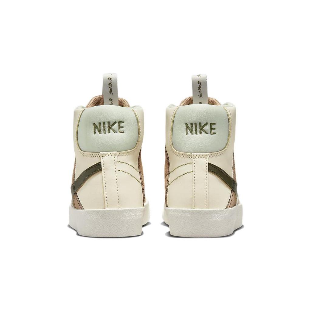 Nike Blazer Mid 77 SE GS Dance - Sanddrift Kids Sneakers Brown Light-Silver Phantom DQ0369-100