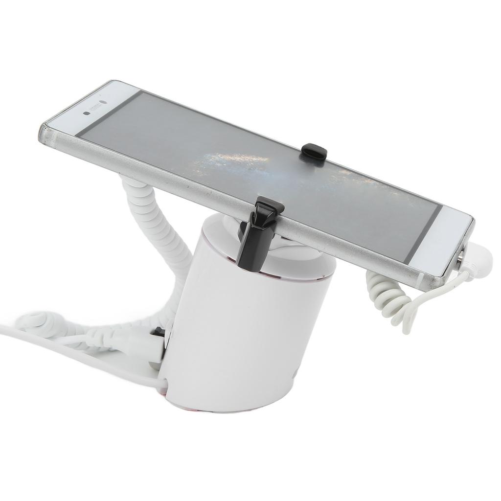 Security Alarm Display Stand Anti Theft Cell Phone Display Holder with Charging Function for