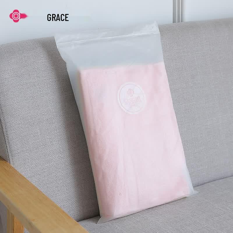 Grace 4-Pack Pure Cotton Thickened Absorbent Towels