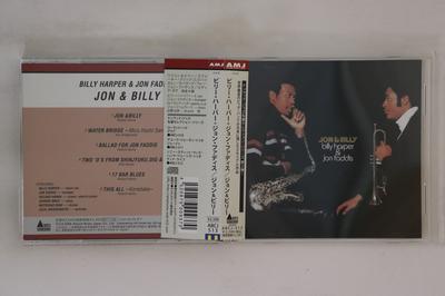 CD ДЖОН ФАДДИС, БИЛЛИ ХАРПЕР - John & Billy ABCJ513 ART UNION 2008 Япония Оби Джаз Б/у