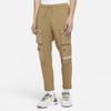 Nike Городские трикотажные повседневные брюки с несколькими карманами и светоотражающим логотипом, мужские брюки цвета морских водорослей, коричневые DB3612-303