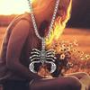 European and American Retro Men's Necklace Scorpion King Collarbone Chain Women's Short Pendant Mixed