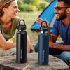 GIANXI 470mL Water Bottle, One-Touch Operation, Keeps Hot or Cold, Carbonated Drinks OK, Vacuum Insulated, Made of SUS316 Stainless Steel,