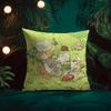 Author Somdoo Cute Animals Quiat And Peaceful Cushion Cover Silky elegant Comfort Sofa Bed Invisible zipper Beach pillowcase