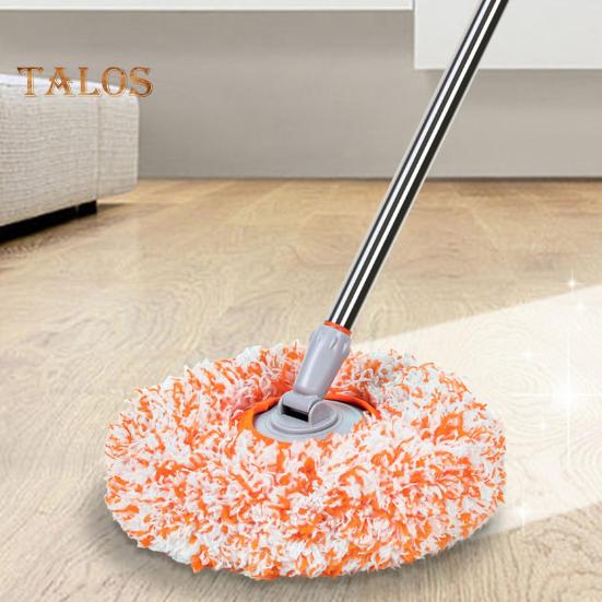 Высокоэффективная швабра с выдвижной ручкой, вращающаяся на 360 градусов, влажная и сухая швабра, двойная эффективность очистки, инструмент для уборки пола