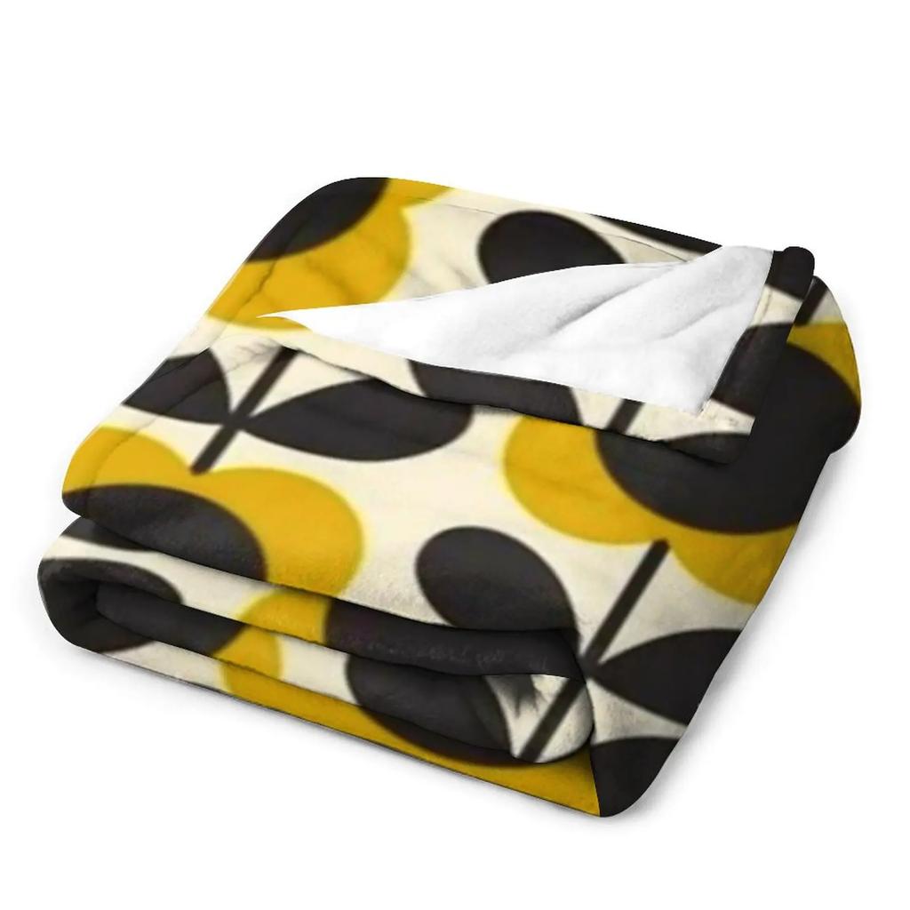 Orla kiely мультистебельные цветы, узор kiely, orla kiely design пледы одеяло роскошные диваны