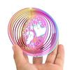 Flowing Light Effect Wind Spinner Catcher 3D Dynamic Rotating Wind Chimes  Outdoor