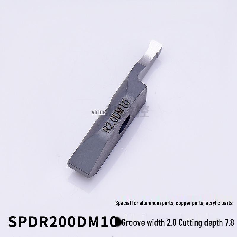 Фрезер SPDR с малым диаметром и держателем инструмента SPDR200DM10 для глубокой резки