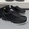 Men's Casual Shoes Winter Mesh Thick Soled Sneakers Luxury Jogging Dad Shoes for Men White Original Men Vulcanzed Shoes 2024 New