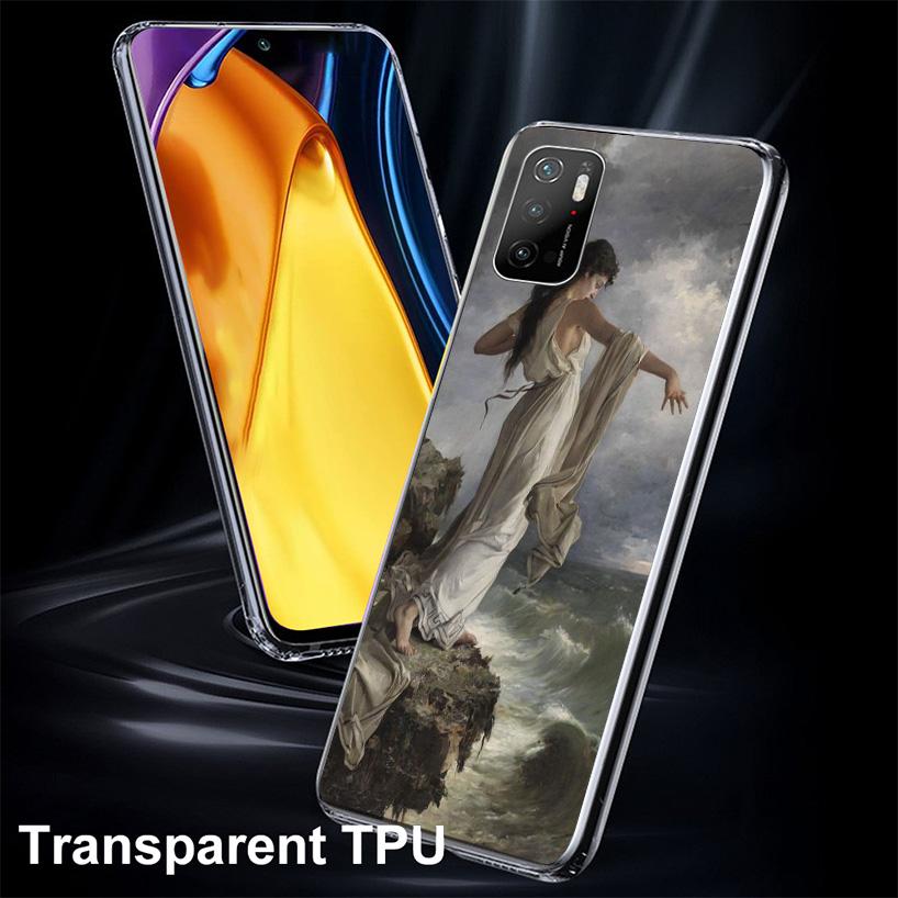 Чехол для телефона в стиле Ренессанс для Xiaomi Poco X7 X6 X5 Pro F7 Ultra Redmi 15C 15 13 13C 12 12C 10 10A 10C 9 9A 9C 9T Обложка Po