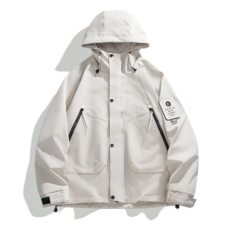 Куртка мужская новая куртка с капюшоном осенняя корейская модная куртка мужская спортивная тонкая одежда для альпинизма мужская одежда для активного отдыха