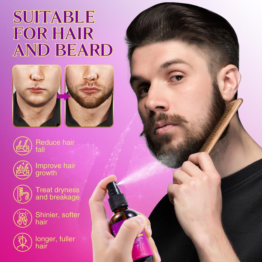 Hair Serum,Improves Hair Density With Long-lasting Results For All Hair Types, Enriched With Natural Extracts For A Soothing Experience 60ml