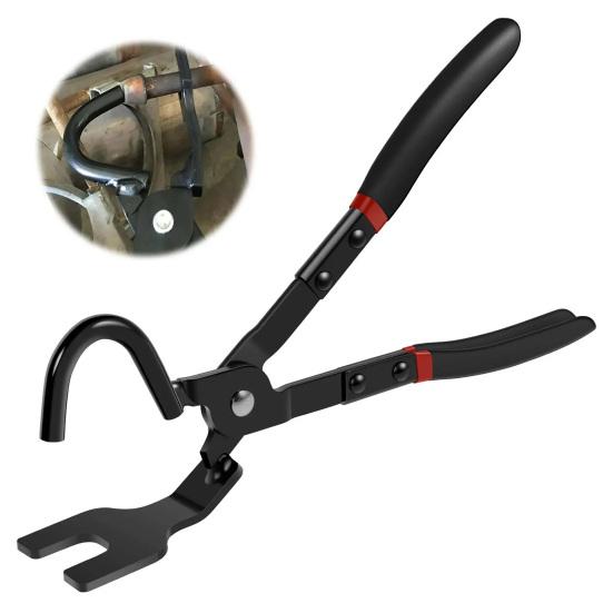 Инструмент для снятия выхлопного подвеса Сверхпрочные клещи для разделения выхлопного подвеса и резинового кронштейна для автомобиля, грузовика, резиновых выхлопных подвесов